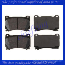 D1396 58101-3MA10 25513 bus brake pad for hyundai equus